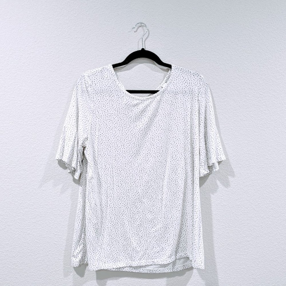 Lauren Conrad Polka Dot Women's Shirt